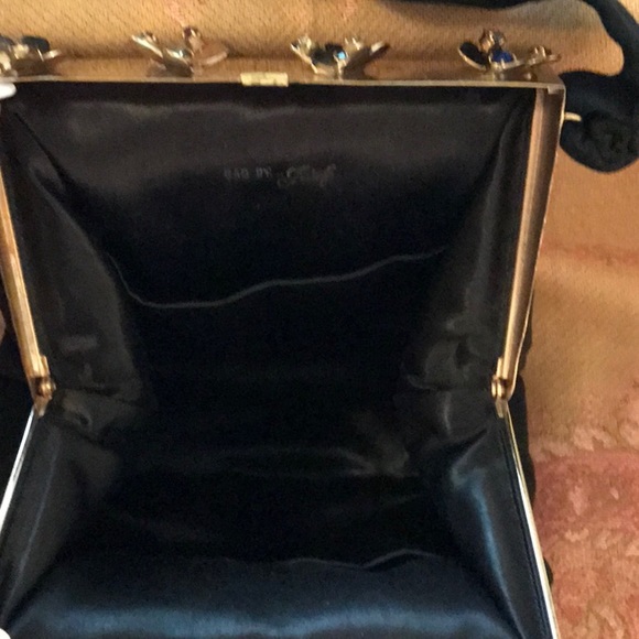 Vintage black evening bag - Picture 6 of 12
